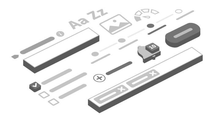 Pictogram for Screen components